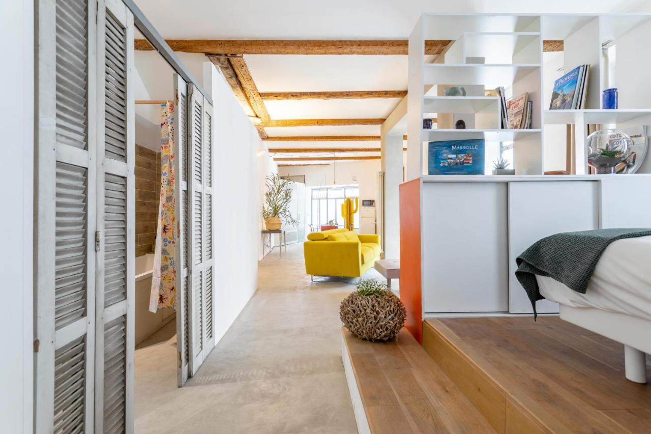 Chic Et Moderne Appartement Marseilles Buitenkant foto